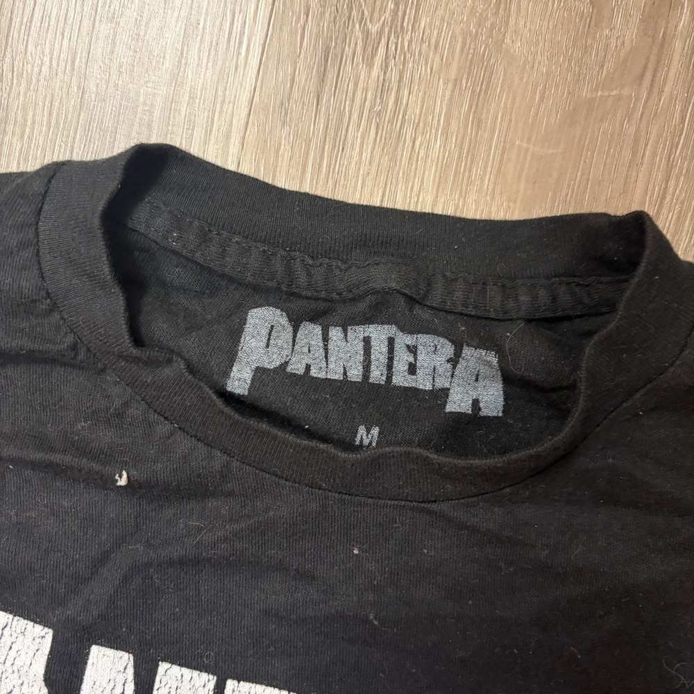 Pantera Summer Tour 1990 Modern Repro T Shirt Medium Black Short Sleeve - Picture 3 of 6
